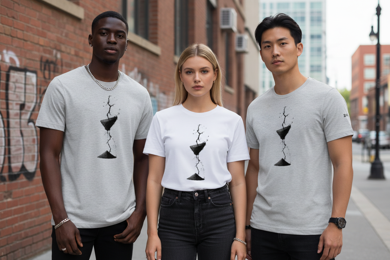 T-shirt ZYLTHO Aqua Drift
