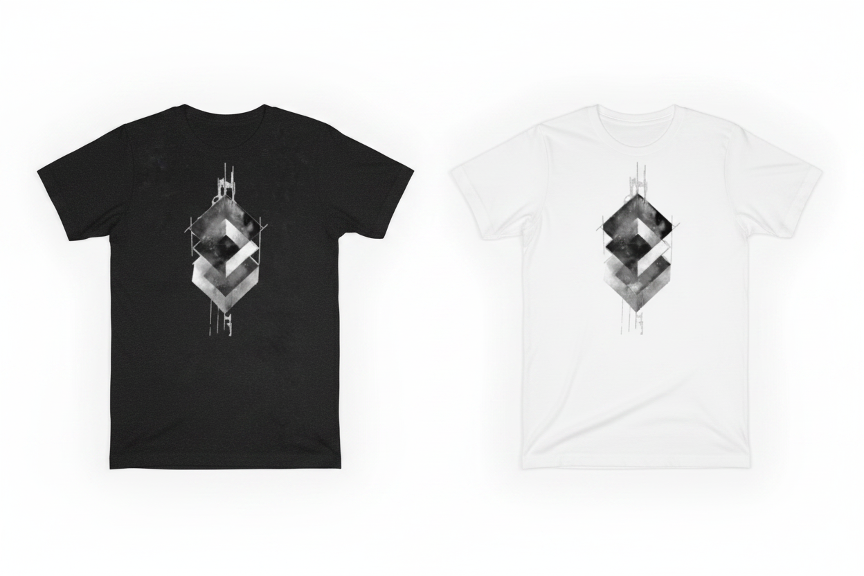 T-shirt ZYLTHO Phantom Noir