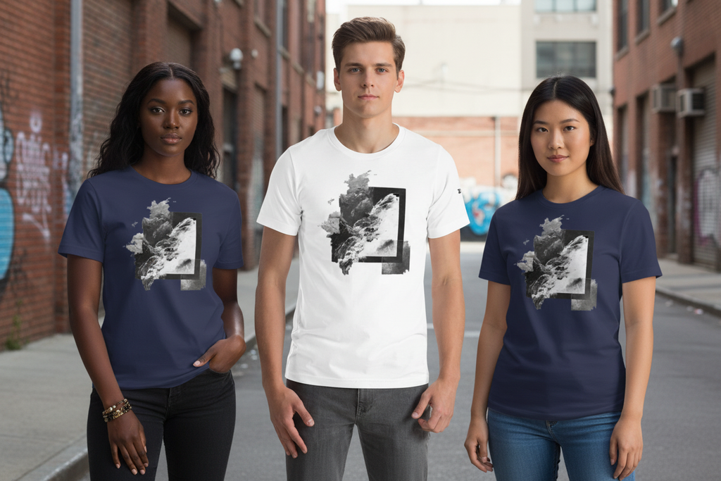 T-shirt ZYLTHO Blanc Minimal