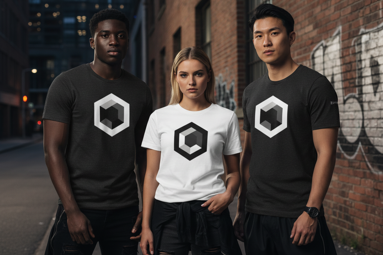 T-shirt ZYLTHO Void Noir