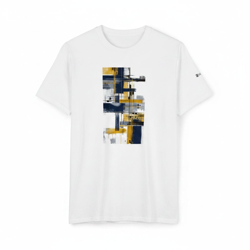 T-shirt blanc urbain flat lay logo ZYLTHO discret