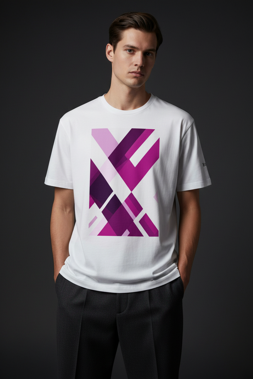 T-shirt Unisexe Oversize Dusk — Coton Peigné ZYLTHO