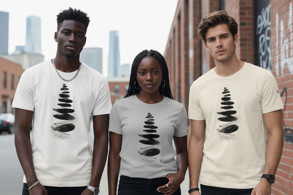 Trio pierres zen 3 coloris mélangés