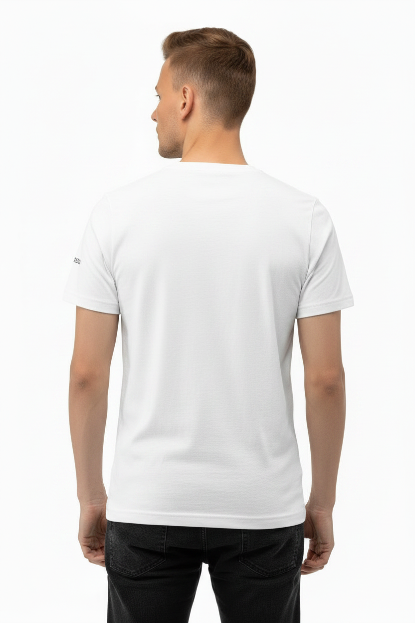 Vue de dos strict t-shirt ZYLTHO