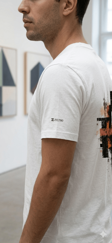 ZYLTHO Chalk, Oversized Tee Pure White - T-SHIRT